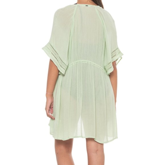 NEW O'Neill Wilder Cover-Up Dress - Short Sleeve 100% viscose/catton blend 168sn - Picture 2 of 2